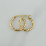 Candongas Mary 1.8 g / 2 cm Oro Amarillo 18K