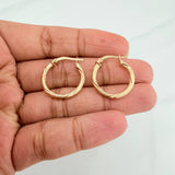 Candongas Mary 1.8 g / 2 cm Oro Amarillo 18K