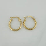 Candongas Lupe 1.95 g / 2 cm Oro Amarillo 18K