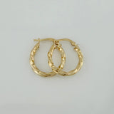 Candongas Lupe 1.95 g / 2 cm Oro Amarillo 18K