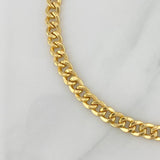 Pulso Cubano 3.55 g / 19 cm / 3.4 mm Oro Amarillo 18K
