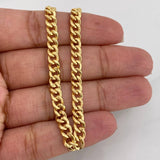 Pulso Cubano 3.55 g / 19 cm / 3.4 mm Oro Amarillo 18K
