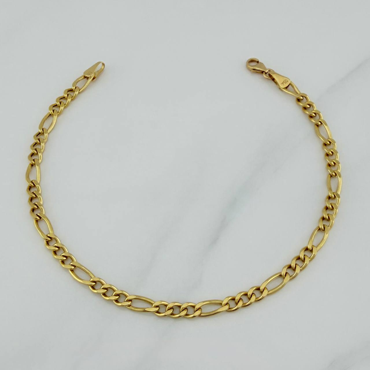 Pulso Figaro 3.65 g / 20 cm / 1.2 mm Oro Amarillo 18K