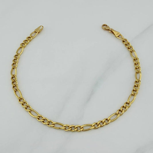 Pulso Figaro 3.65 g / 20 cm / 1.2 mm Oro Amarillo 18K