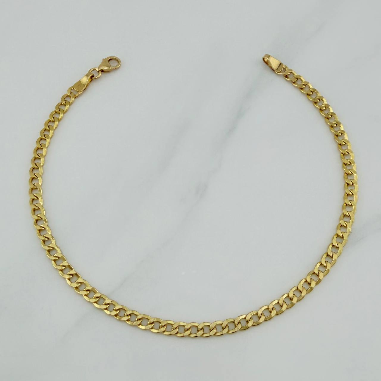 Pulso Cubano 2.6 g / 20 cm / 1.2 mm Oro Amarillo 18K
