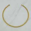 Pulso Cubano 2.6 g / 20 cm / 1.2 mm Oro Amarillo 18K