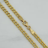 Pulso Cubano 2.6 g / 20 cm / 1.2 mm Oro Amarillo 18K