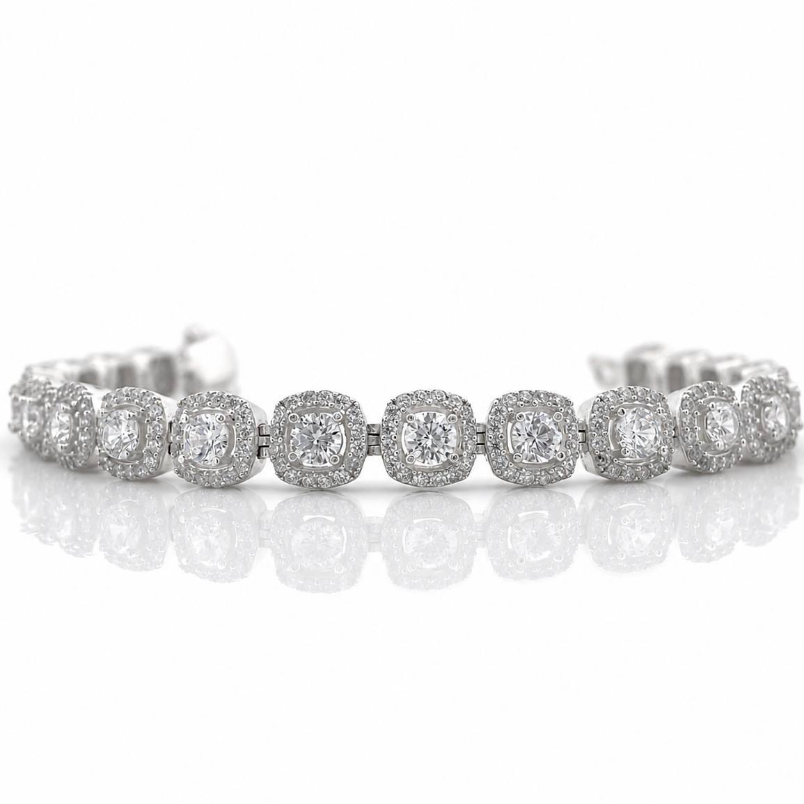 Pulso Tennis 23.15 g / 20.05 cm / 7.55 mm Plata 925