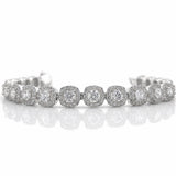 Pulso Tennis 23.15 g / 20.05 cm / 7.55 mm Plata 925