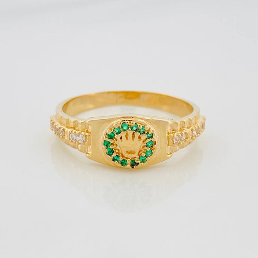 Anillo Correa Corona 4.35 g / T9 1/4 Oro Amarillo 18K