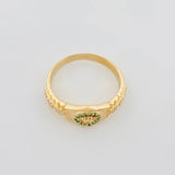 Anillo Correa Corona 4.35 g / T9 1/4 Oro Amarillo 18K