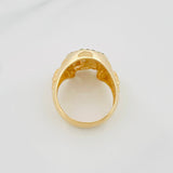 Anillo Herradura Caballo 13.3 g / T11 1/4 Oro Amarillo 18K