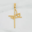 Dije Fe 2.8 g / 4.05 cm Oro Amarillo 18K