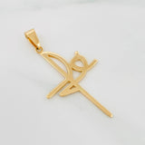 Dije Fe 2.8 g / 4.05 cm Oro Amarillo 18K