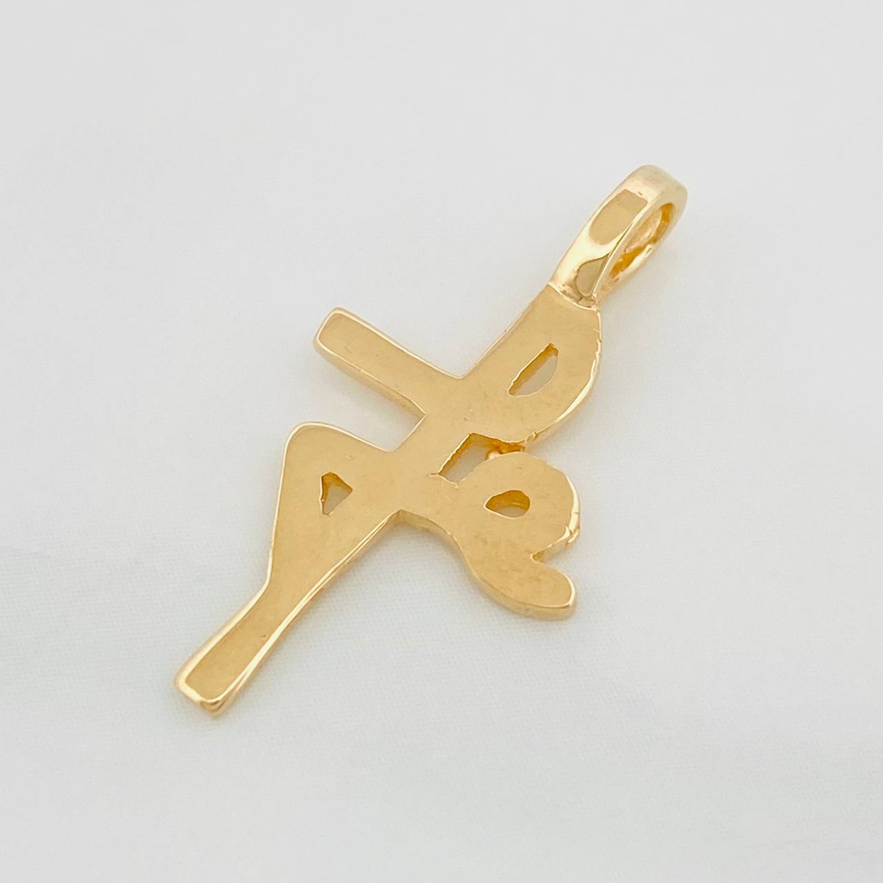 Dije Fe 1.2 g / 2.05 cm Oro Amarillo 18K