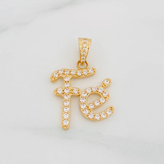Dije Fe 2.35 g / 2.05 cm Oro Amarillo 18K