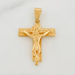 Dije Cruz Cristo 3 g / 3 cm Oro Amarillo 18K