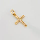 Dije Cruz 1 g / 2 cm Oro Amarillo 18K