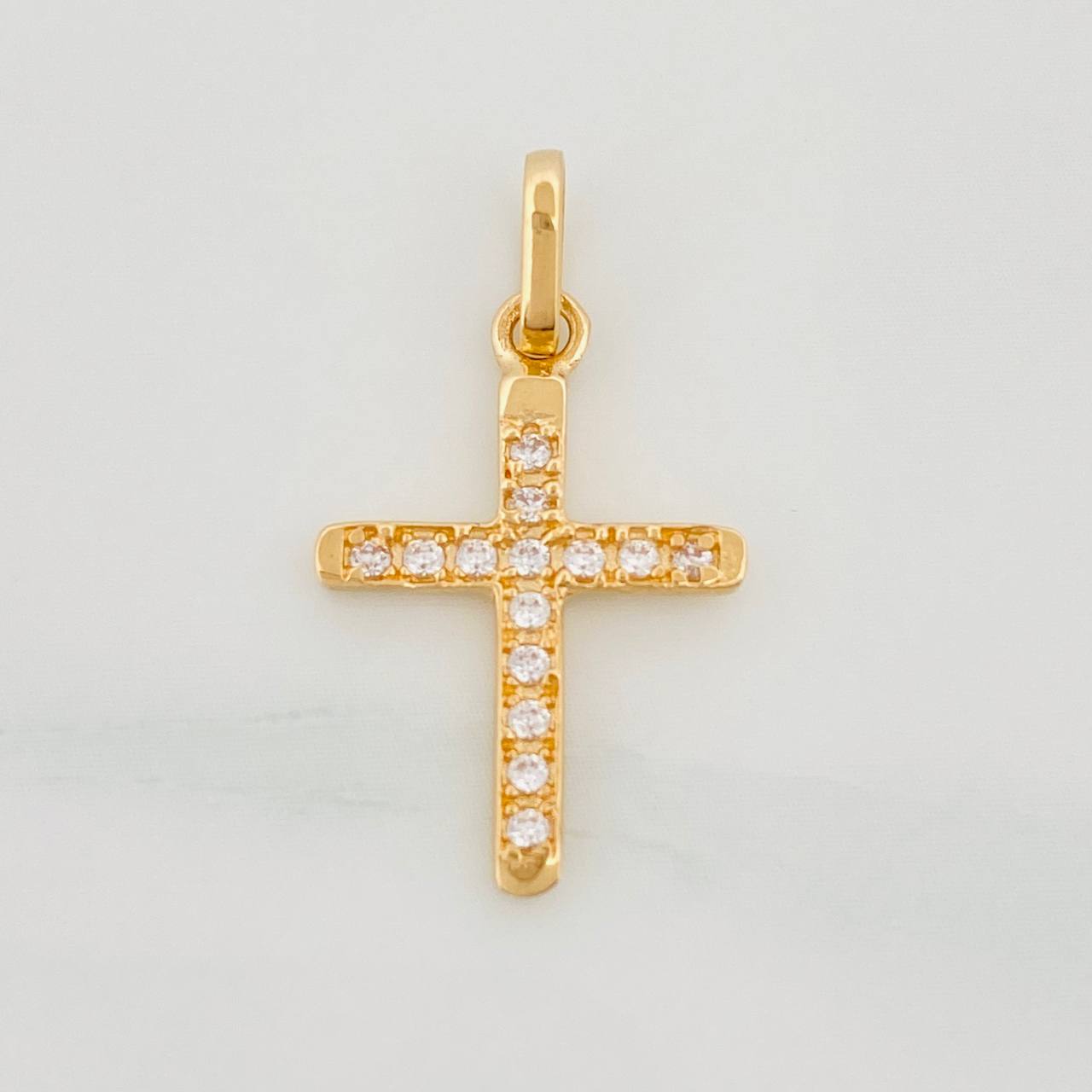 Dije Cruz 1.05 g / 2.05 cm Oro Amarillo 18K