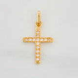 Dije Cruz 1.05 g / 2.05 cm Oro Amarillo 18K