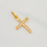 Dije Cruz 1.05 g / 2.05 cm Oro Amarillo 18K