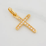 Dije Cruz 1.05 g / 2.05 cm Oro Amarillo 18K