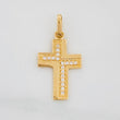 Dije Cruz 1.25 g / 2.4 cm Oro Amarillo 18K