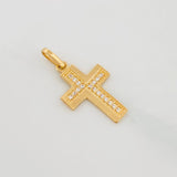 Dije Cruz 1.25 g / 2.4 cm Oro Amarillo 18K