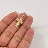 Dije Cruz 1.25 g / 2.4 cm Oro Amarillo 18K