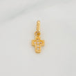 Dije Cruz 0.55 g / 1.05 cm Oro Amarillo 18K