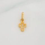 Dije Cruz 0.55 g / 1.05 cm Oro Amarillo 18K