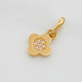 Dije Flor 0.7 g / 1.05 cm Oro Amarillo 18K