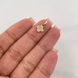 Dije Flor 0.7 g / 1.05 cm Oro Amarillo 18K