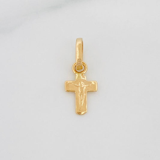 Dije Cruz 0.5 g / 1.05 cm Oro Amarillo 18K