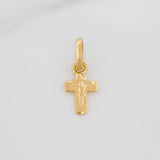 Dije Cruz 0.5 g / 1.05 cm Oro Amarillo 18K