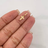 Dije Cruz 0.5 g / 1.05 cm Oro Amarillo 18K