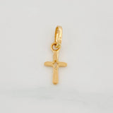 Dije Cruz Cristo 0.45 g / 1.05 cm Oro Amarillo 18K