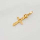 Dije Cruz Cristo 0.45 g / 1.05 cm Oro Amarillo 18K
