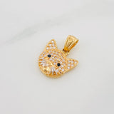Dije Gato 1.9 g / 2 cm Oro Amarillo 18K