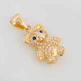 Dije Oso 3.25 g / 2.05 cm Oro Amarillo 18K