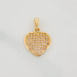 Dije Corazon 1.6 g / 2 cm Oro Amarillo 18K
