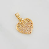 Dije Corazon 1.6 g / 2 cm Oro Amarillo 18K