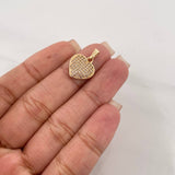Dije Corazon 1.6 g / 2 cm Oro Amarillo 18K