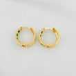 Candongas Carril 1g / 1.1cm Oro Amarillo 18K