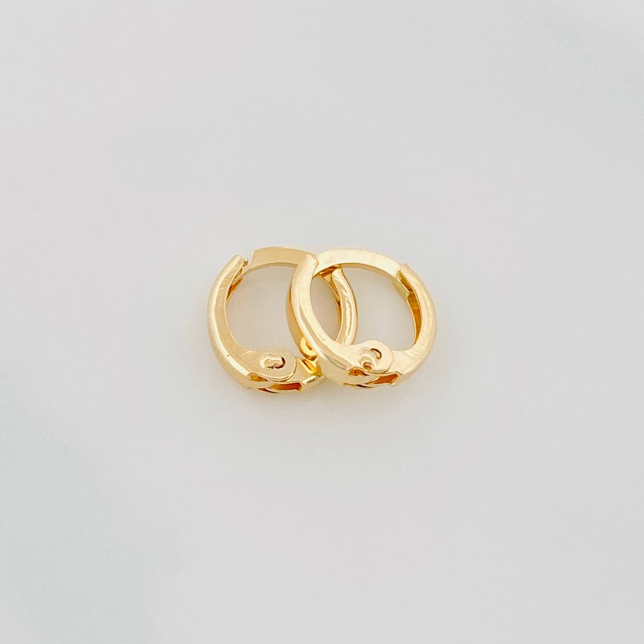 Candongas Carril 0.6 g / 0.8 cm Oro Amarillo 18K