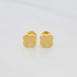 Topos Trebol 0.75 g / 8 mm Oro Amarillo 18K