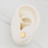 Topos Trebol 0.75 g / 8 mm Oro Amarillo 18K