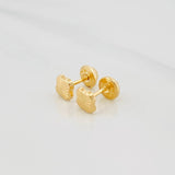 Topos Trebol 0.6 g / 5.3 mm Oro Amarillo 18K