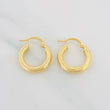 Candongas Tefi 1.95 g / 1.08 cm Oro Amarillo 18K