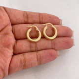 Candongas Tefi 1.95 g / 1.08 cm Oro Amarillo 18K